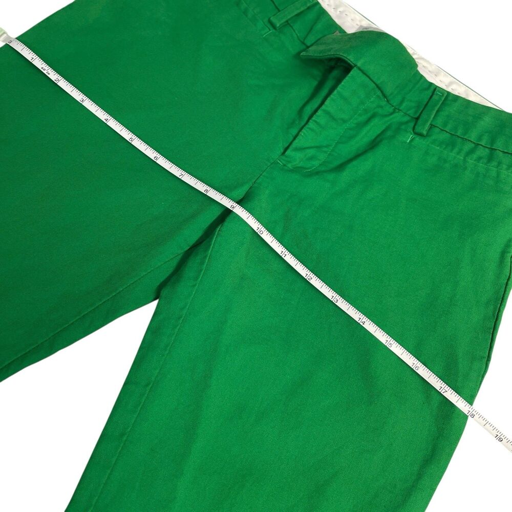 Gap 0R Green Vibrant Stretch 100% Cotton Fitted Modern Boot Pants - Picture 4 of 11